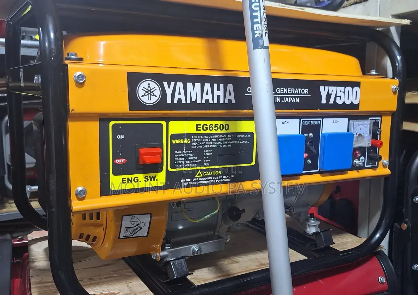 Yamaha Original Generator. Y7500 Made in Japan