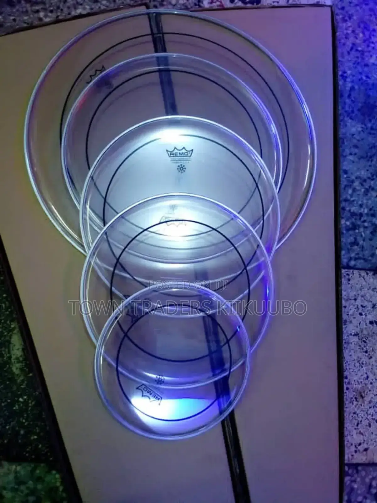 Remo Set Drum Skins Double Layer