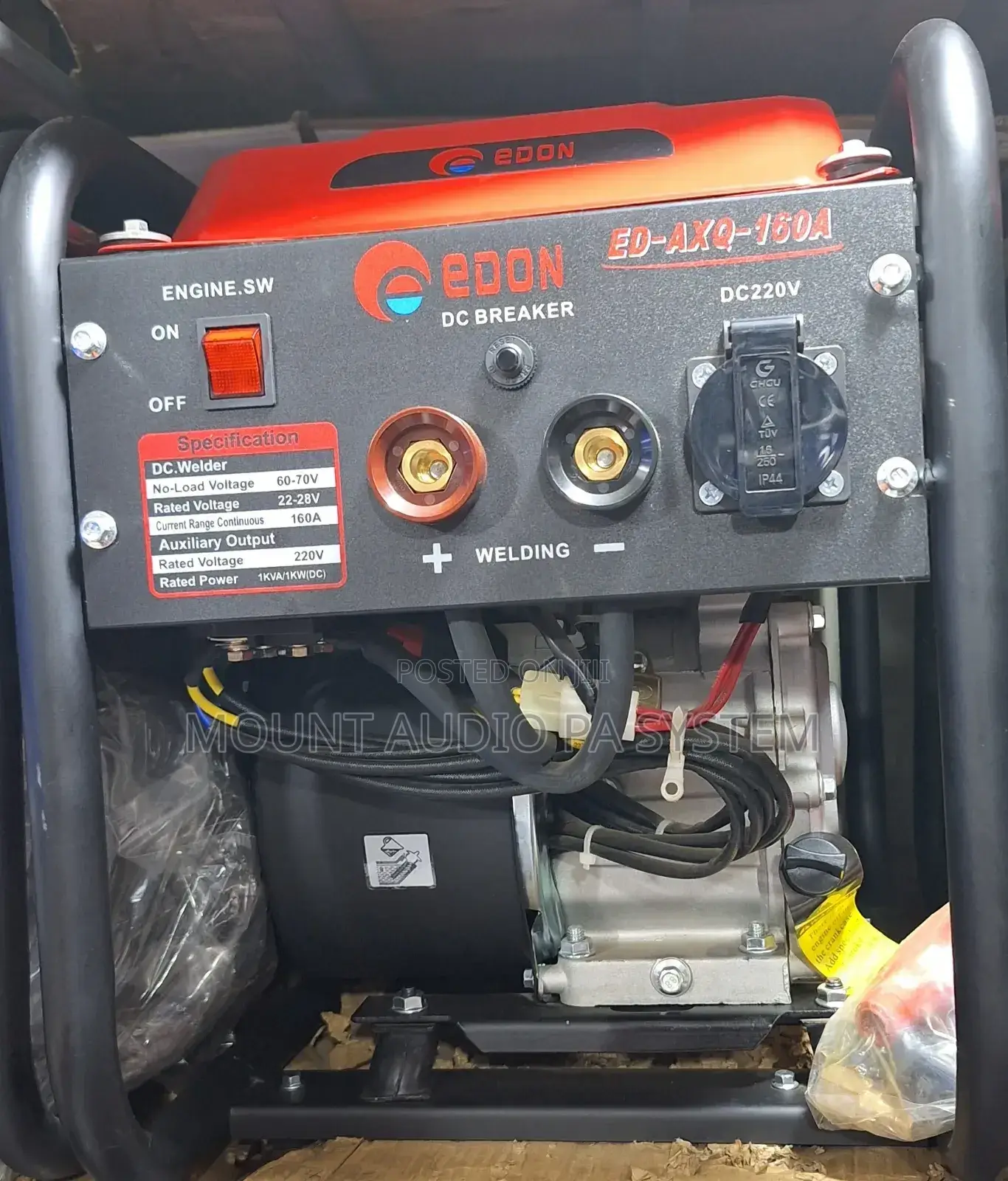 Edon Dc Breaker Welding Generator 160a.