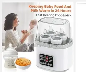 Baby Bottle Steam Sterilizer With Accessories – Digital Touch Control