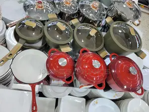A Colorful Display of Premium Cookware