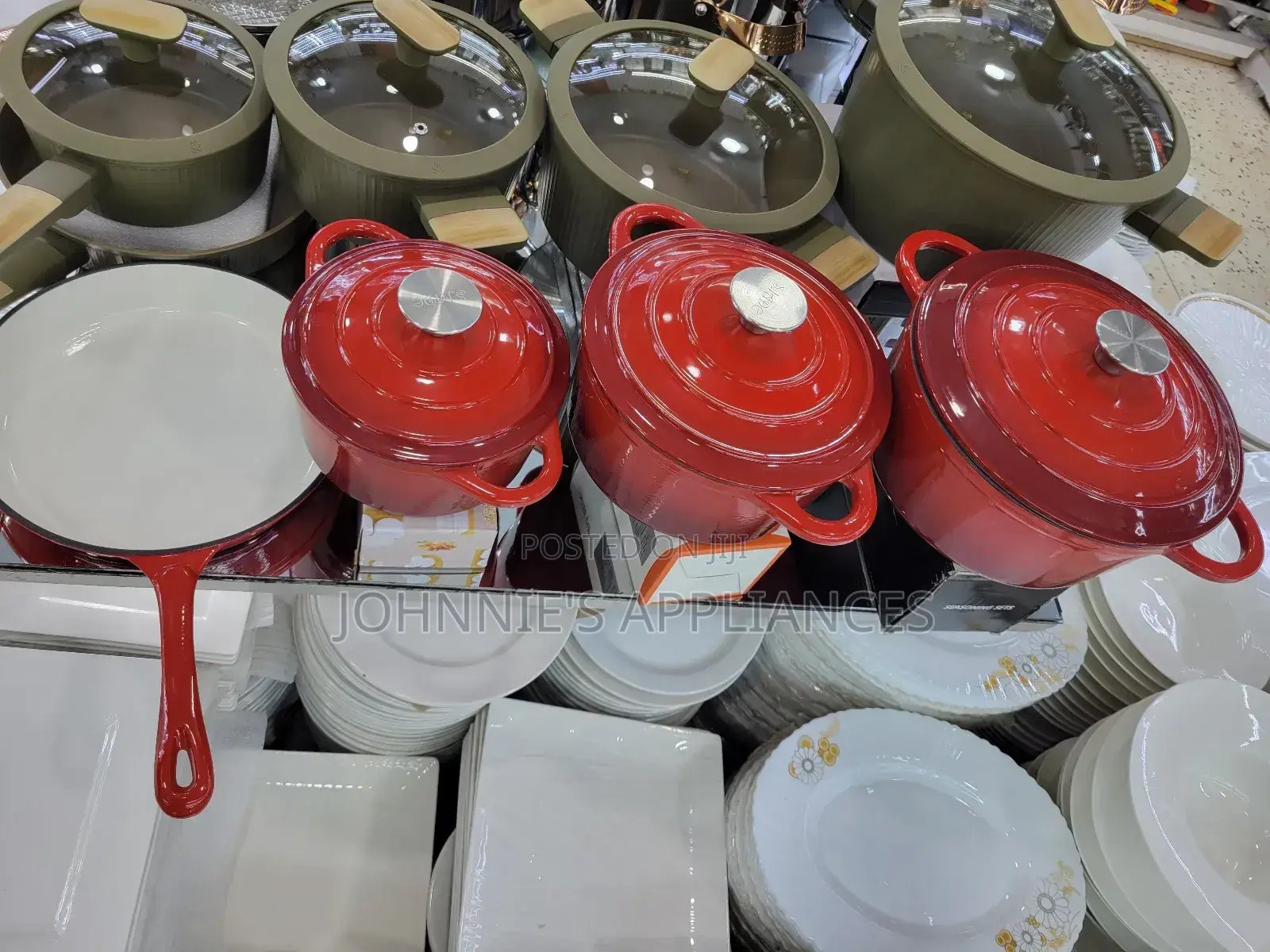 A Colorful Display of Premium Cookware