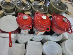 A Colorful Display of Premium Cookware