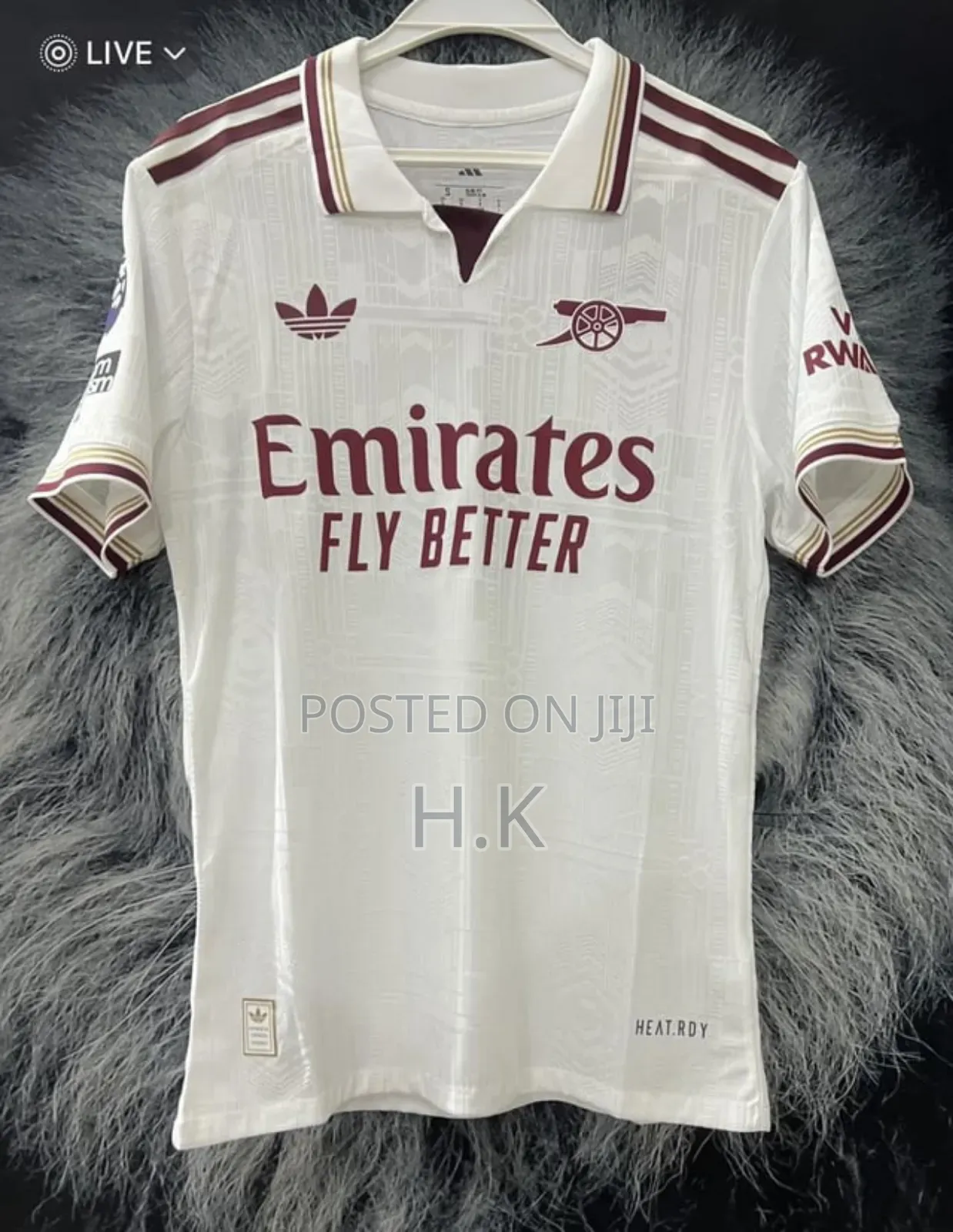 Arsenal Football Club 2025/26 Season Jersey, The Club's Third Kit.