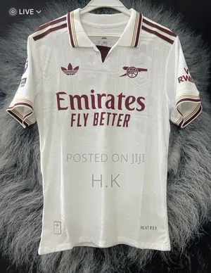 Arsenal Football Club 2025/26 Season Jersey, The Club's Third Kit.