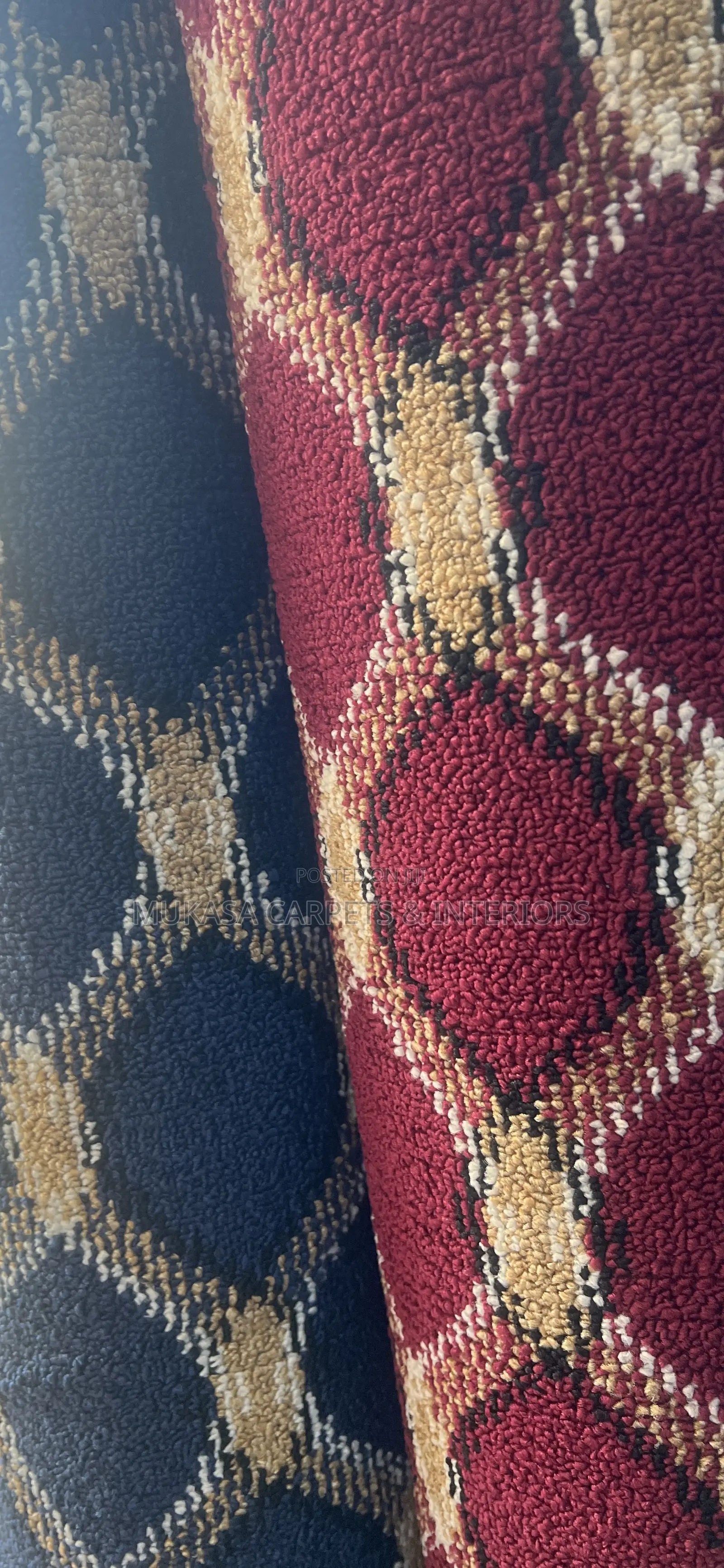 Home Interior Checked Carpets