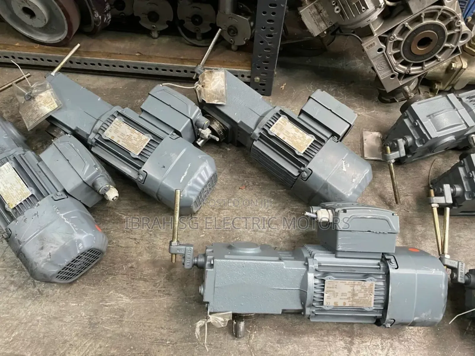 Original Geared Motors All Types