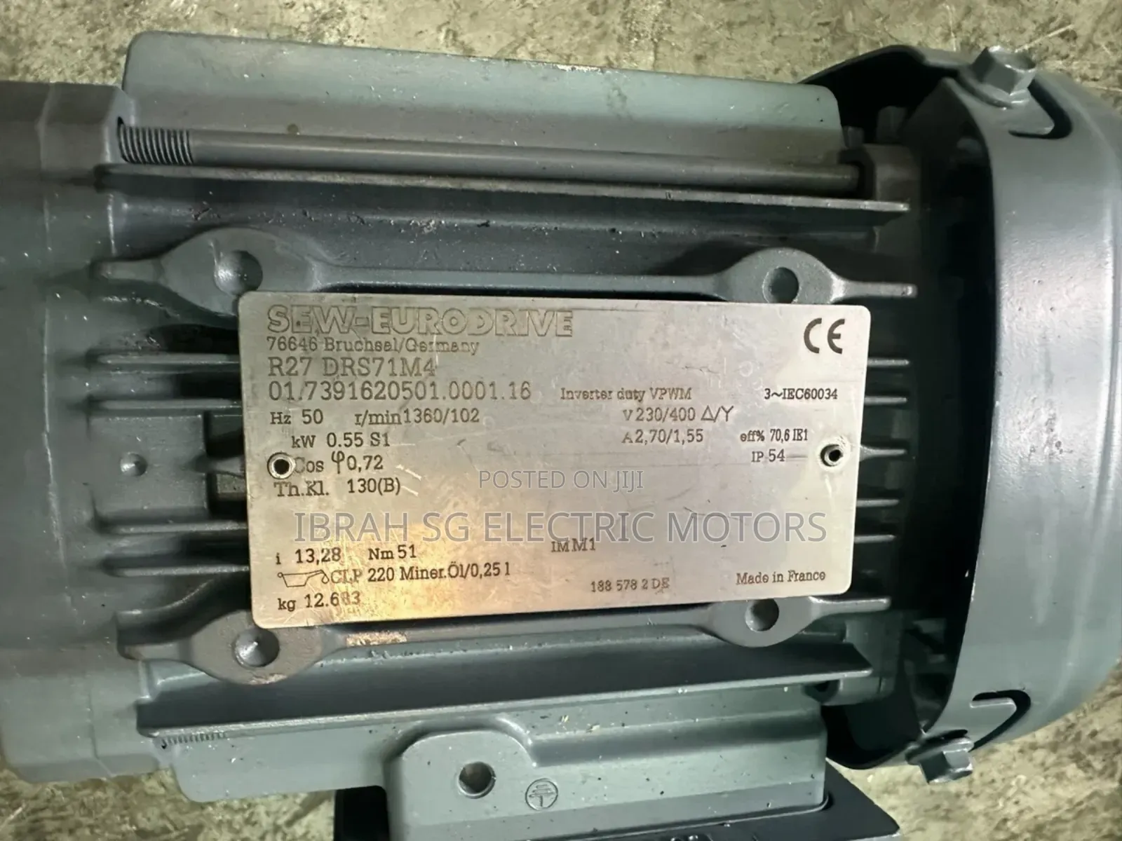 Original Geared Motors All Types