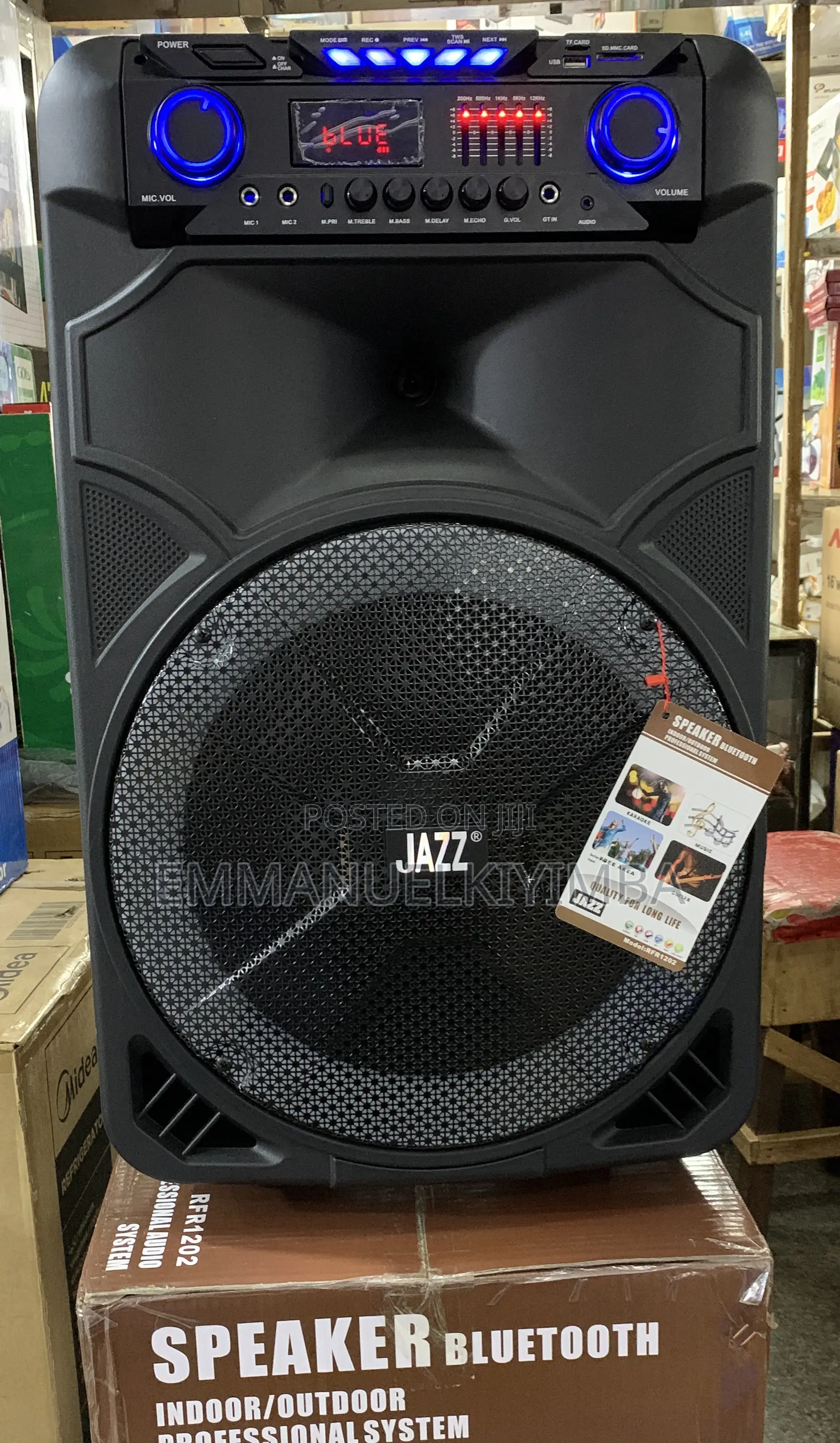Jazz Rf1202 Rechargeable Speaker