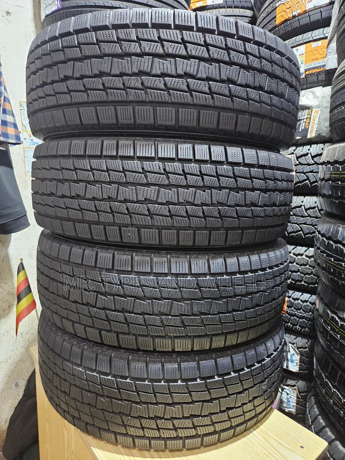 225 60 R17 Imported Tires 4rm Direct Japan but Almost New Tires.