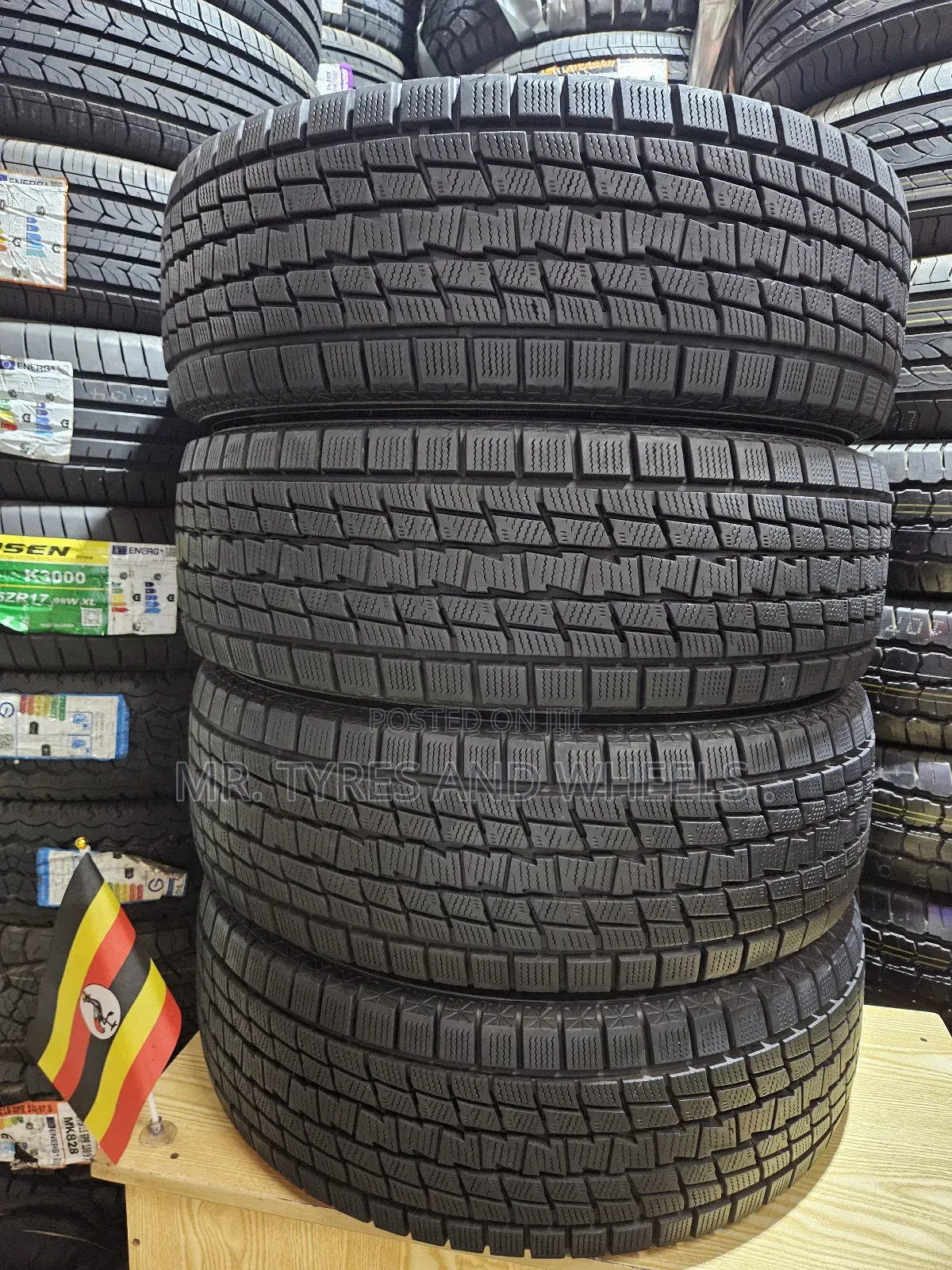 225 60 R17 Imported Tires 4rm Direct Japan but Almost New Tires.