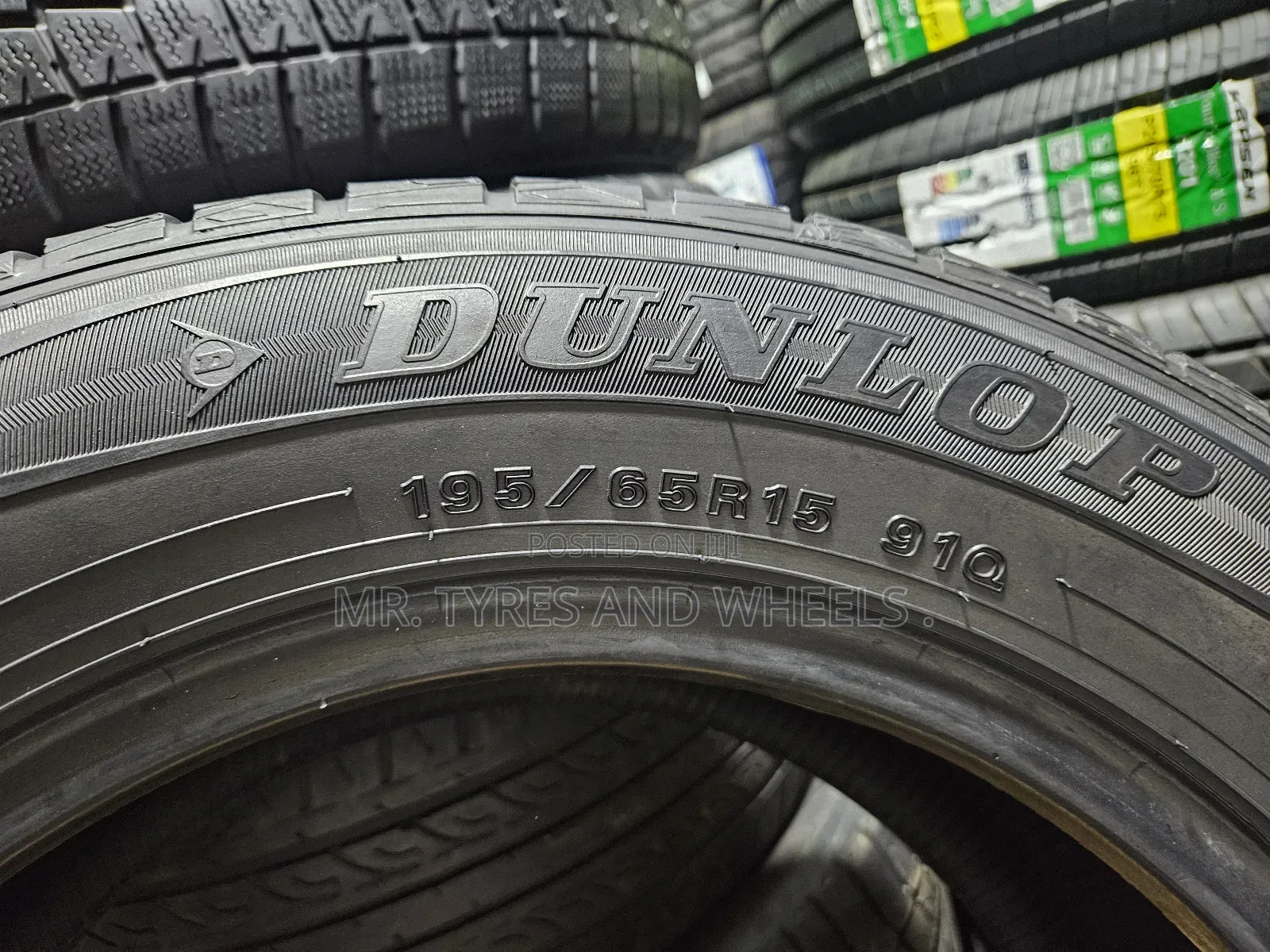 195 65 R15 Dunlop. Get The Imported Original Tires 4rm Japan 4rm Us.
