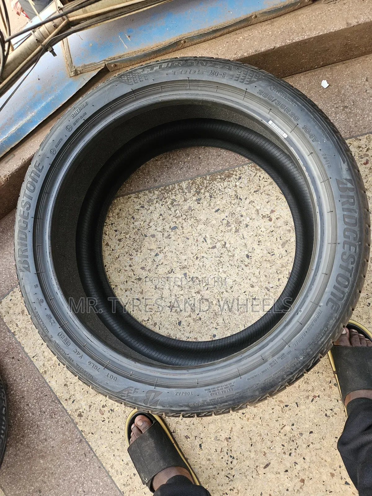 285 35 R20 Bridgestone Just Order We Deliver at Ur Home or Any Place.