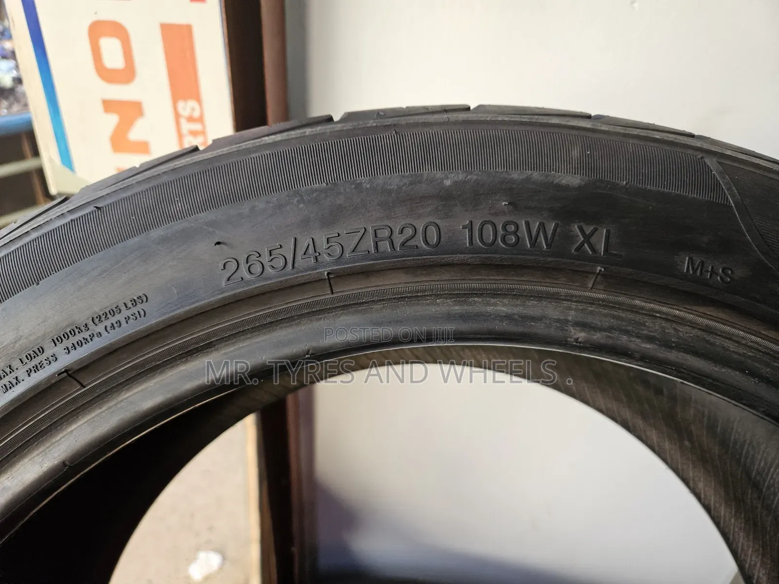 265 45r20 in an Original Gd China Type Called Farroad Order We Deliver