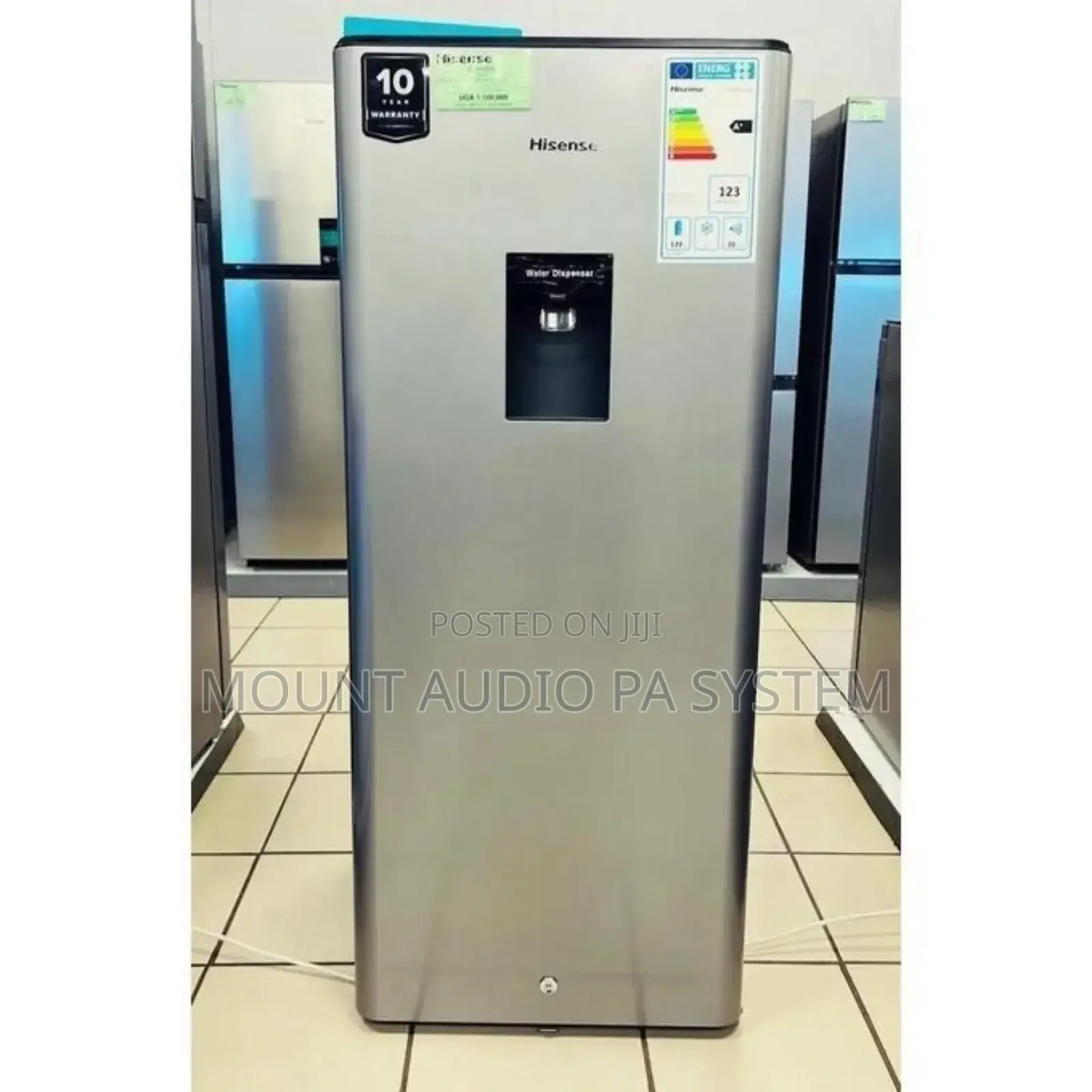 Hisense Fridge 229l Single Door With a Dispenser.