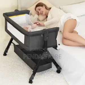 Baby-Mother Bedside Baby Bed/Bassinet With Mosquito Net – Newborn Bed