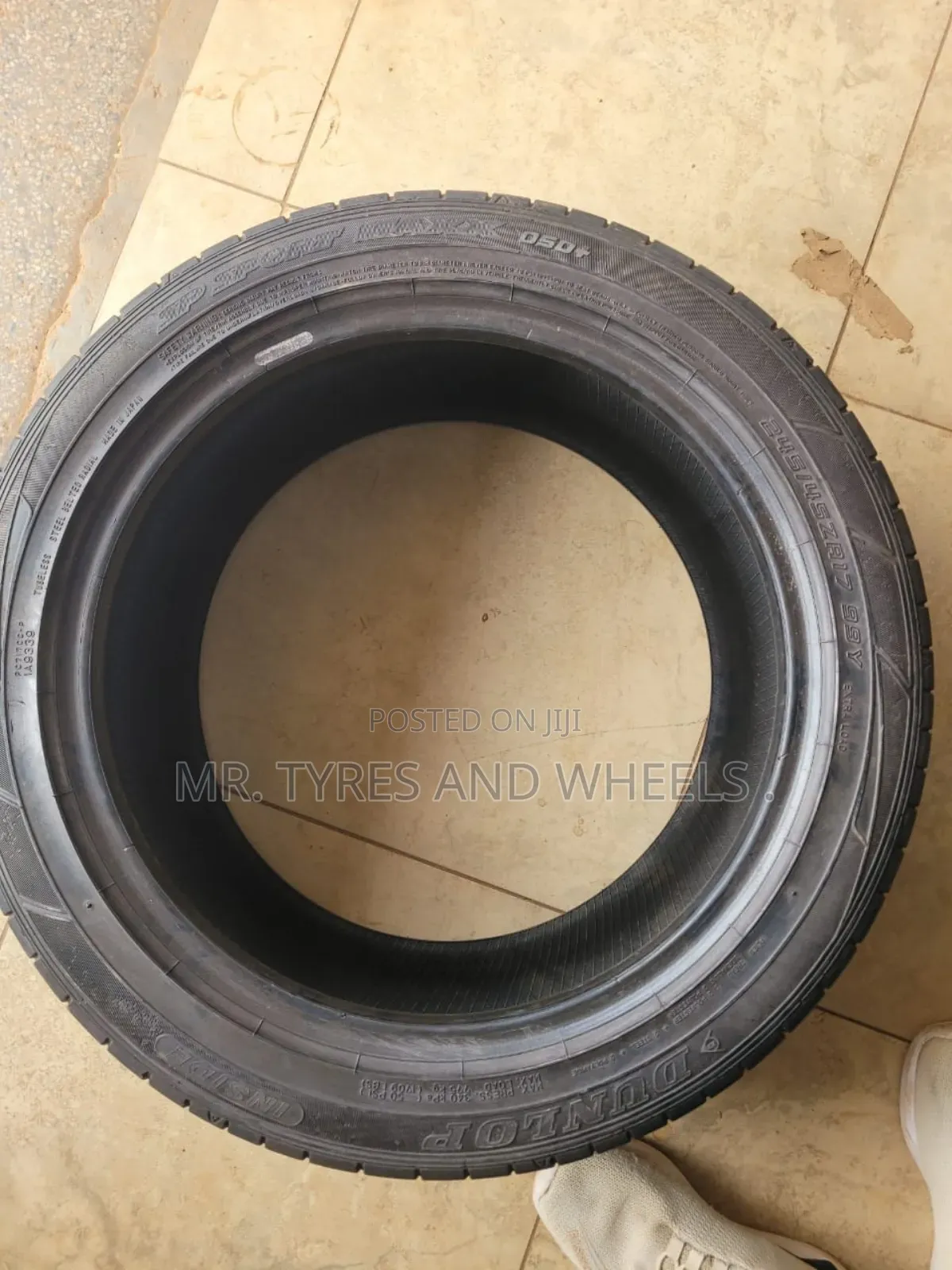 245 45 R17 Dunlop Original Always Use Original Tires From Us.