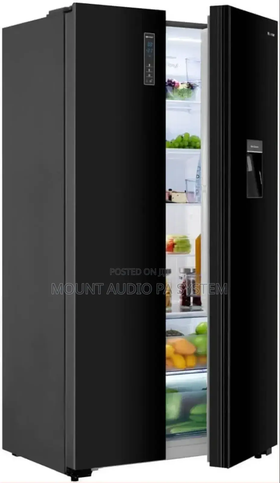 Hisense Fridge 750 L Side by Side With a Dispenser.