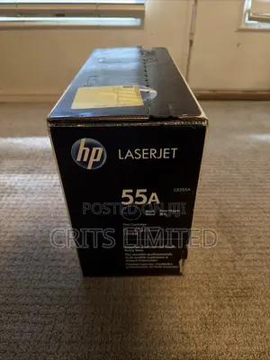 Genuine Hp Laserjet 55a / Ce255a Black Toner Cartridge