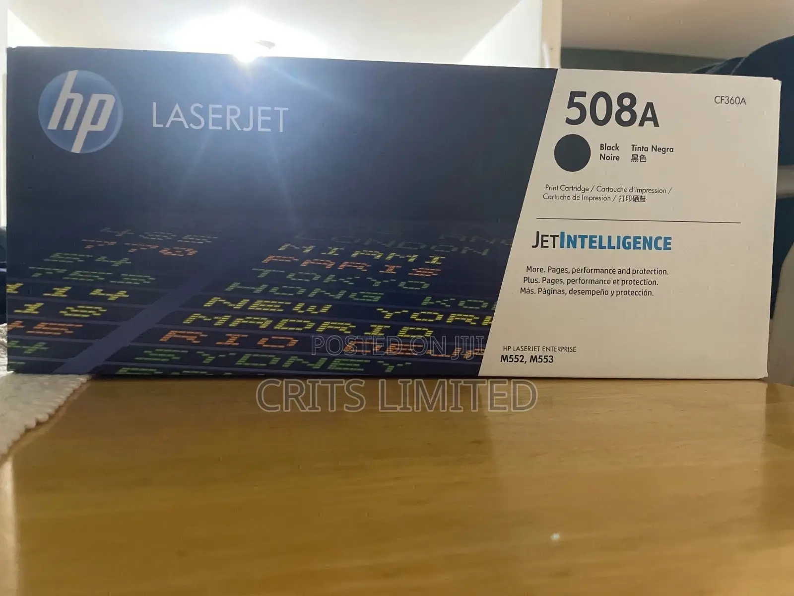 Hp 508a Original Laserjet Toner Cartridges