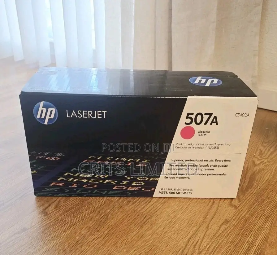 Hp 507a Original Laserjet Toner Cartridges
