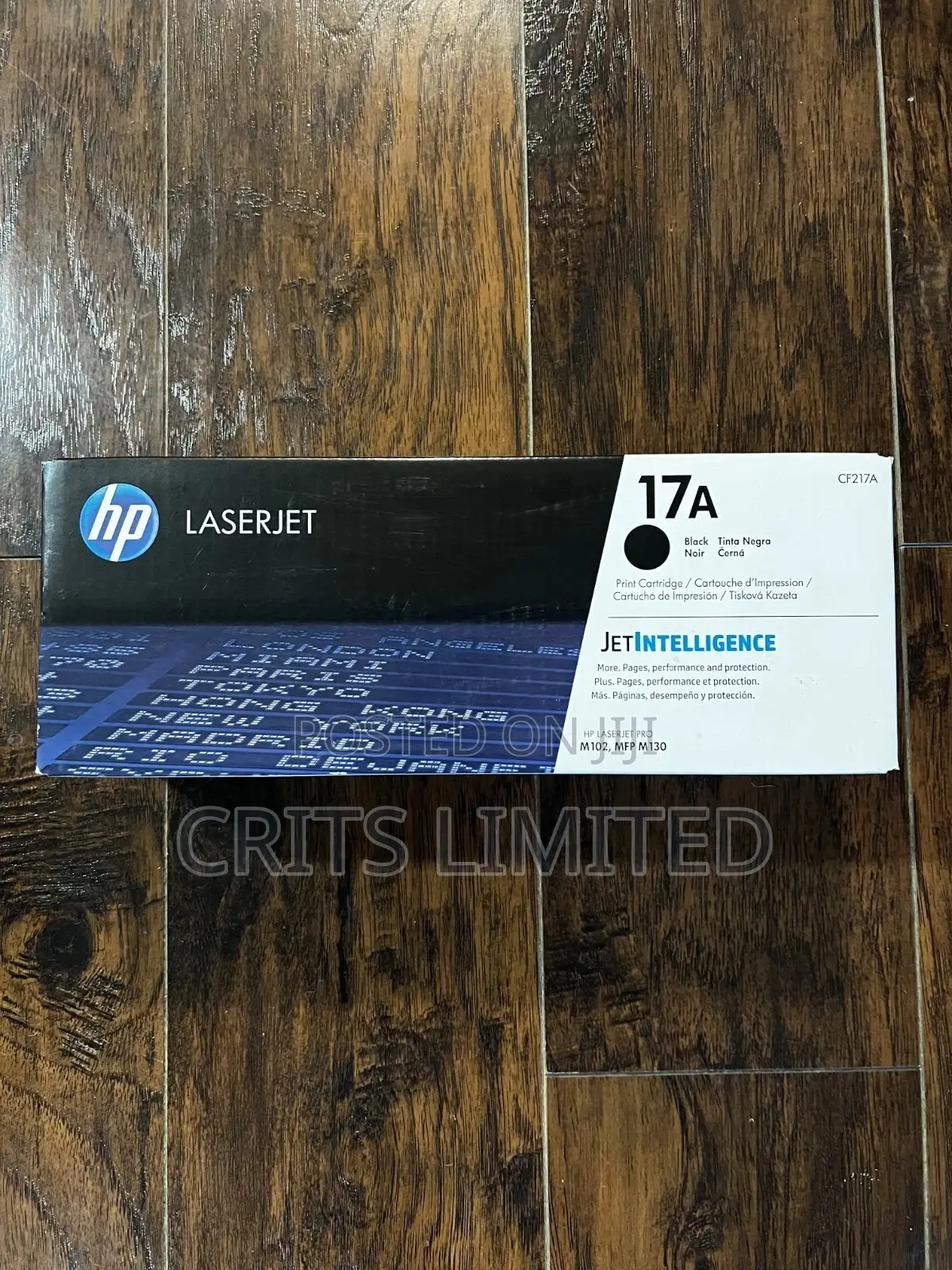 Hp 17a Black Original Laserjet Toner Cartridge (Cf217a