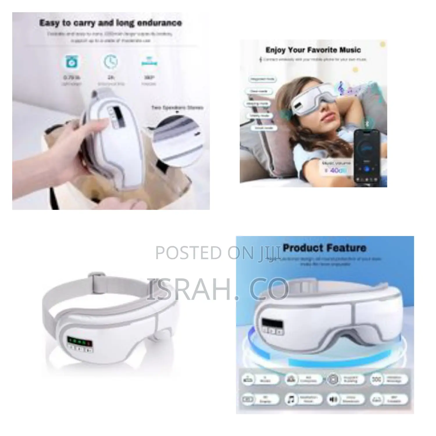 Intelligent Air Pressure Vibration Music Eye Massager