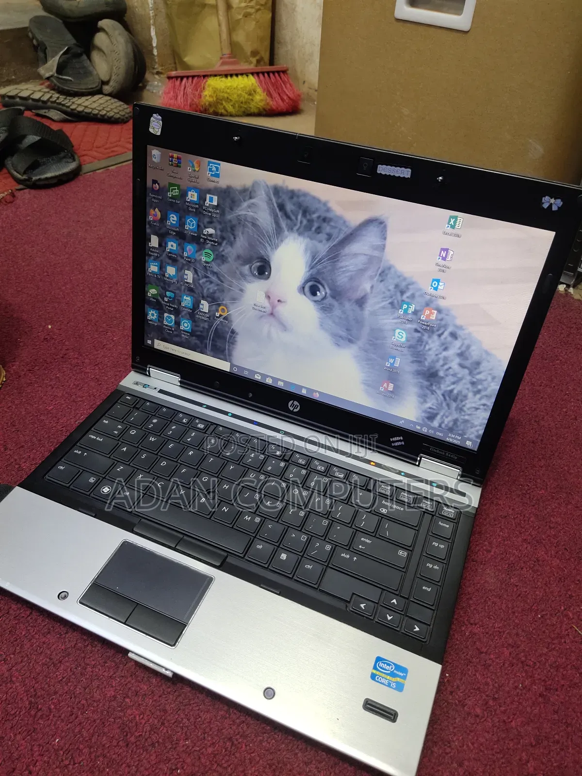 Laptop HP Compaq 8440p 4GB Intel Core I5 HDD 320GB