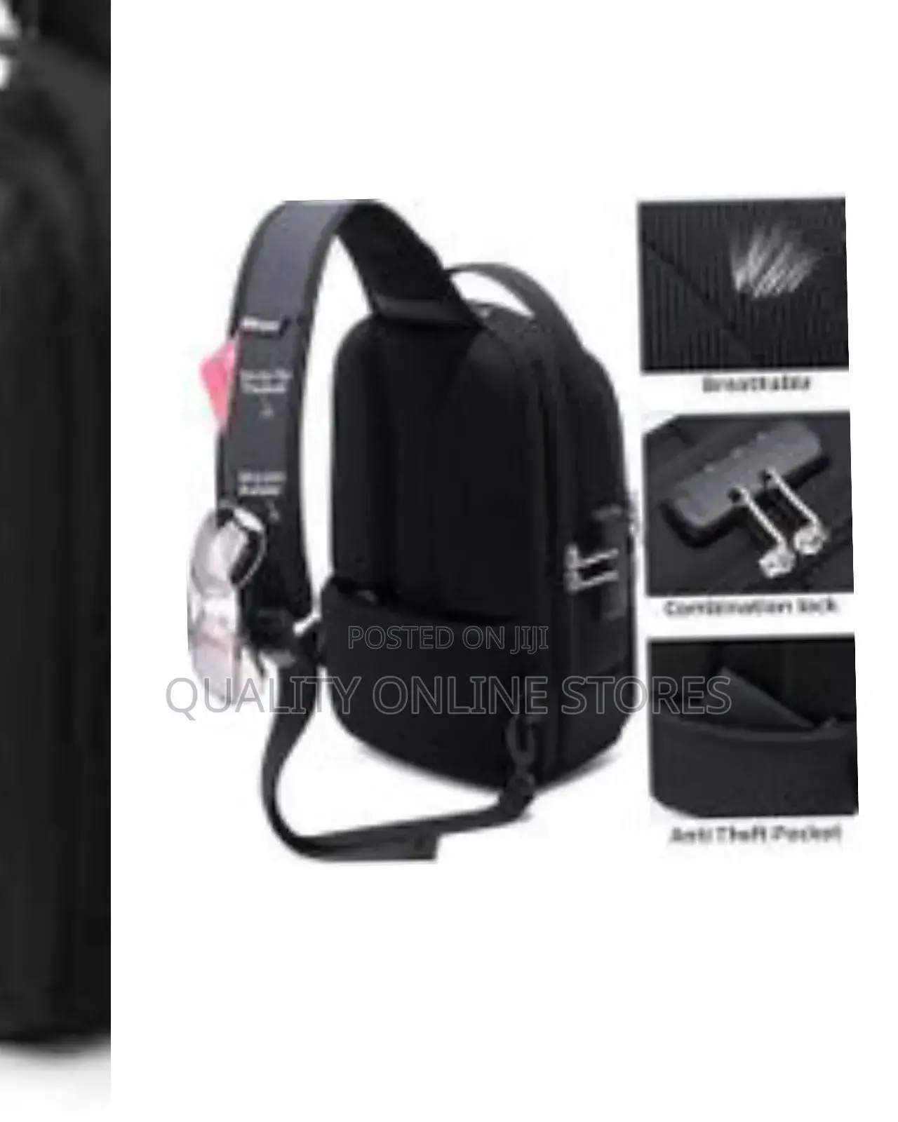 Crossbody Backpack for Men and Women