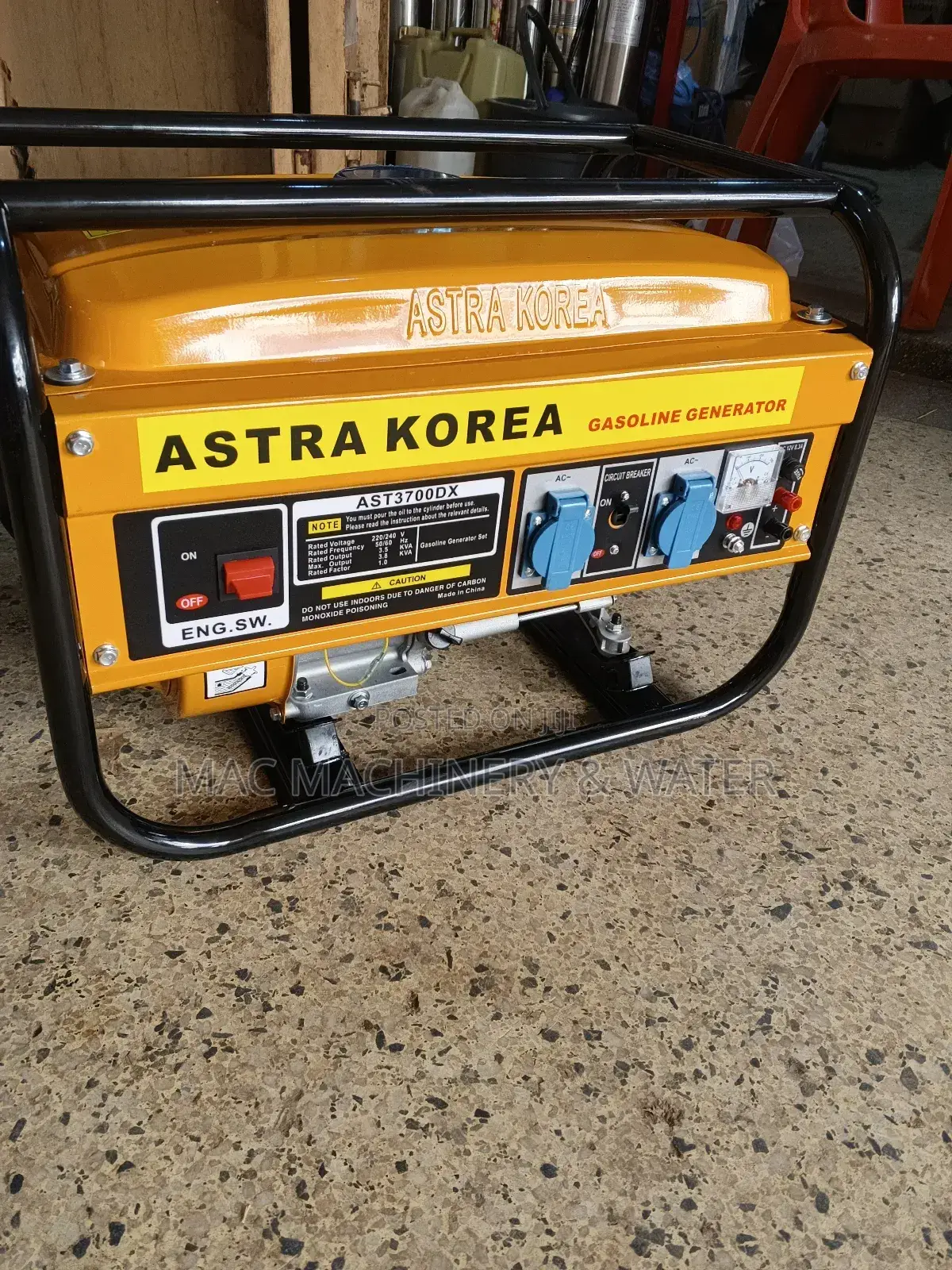 Astra Korea 3.5kva Petrol Generator