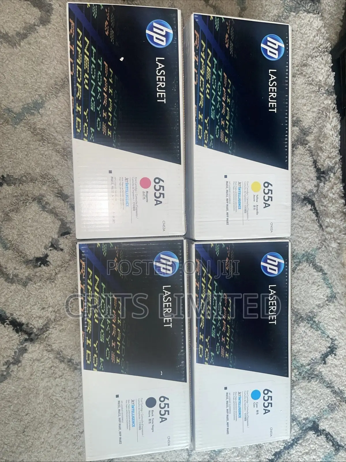 Genuine Hp 655a Toner Cartridges