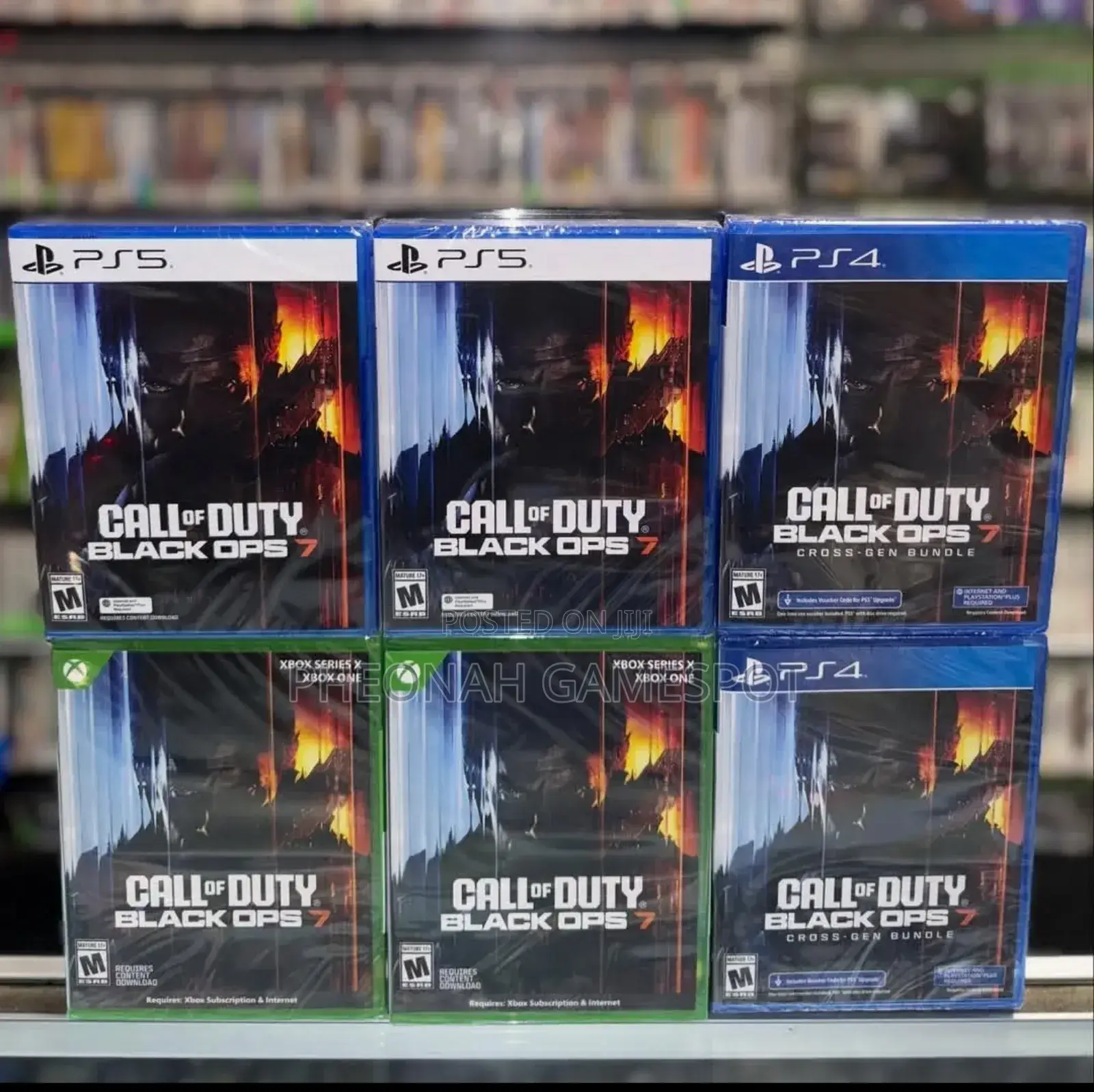 Call of Duty Black Ops 7 Game Cd for Ps5. Brand New