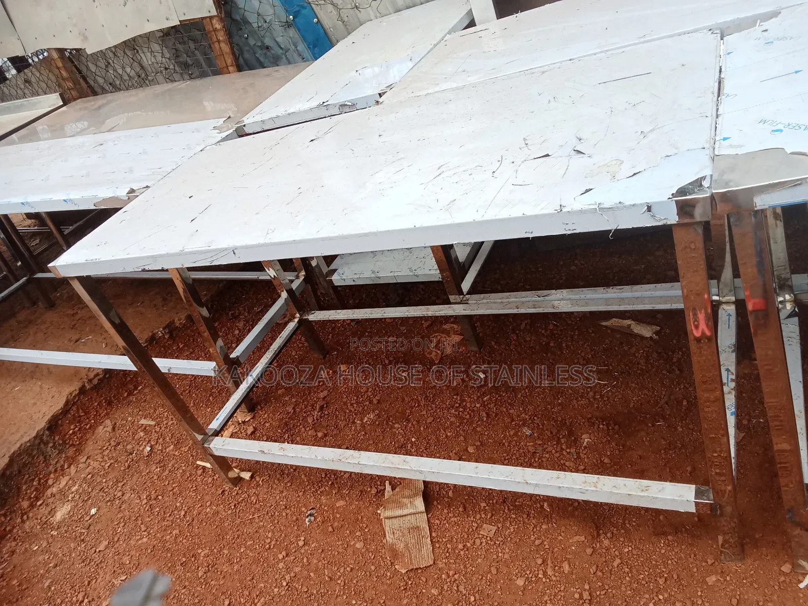 Stainless Steel Working Tables Single