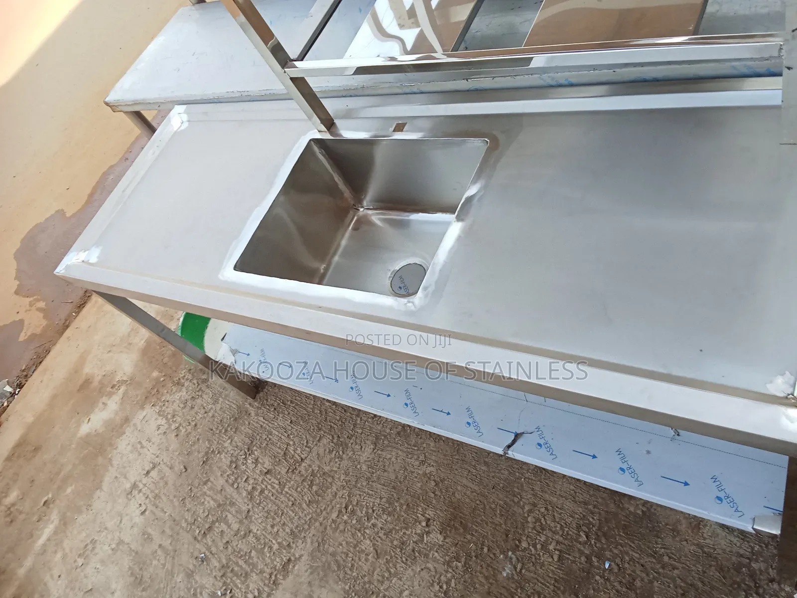 Commercial Stainless Sink Single
