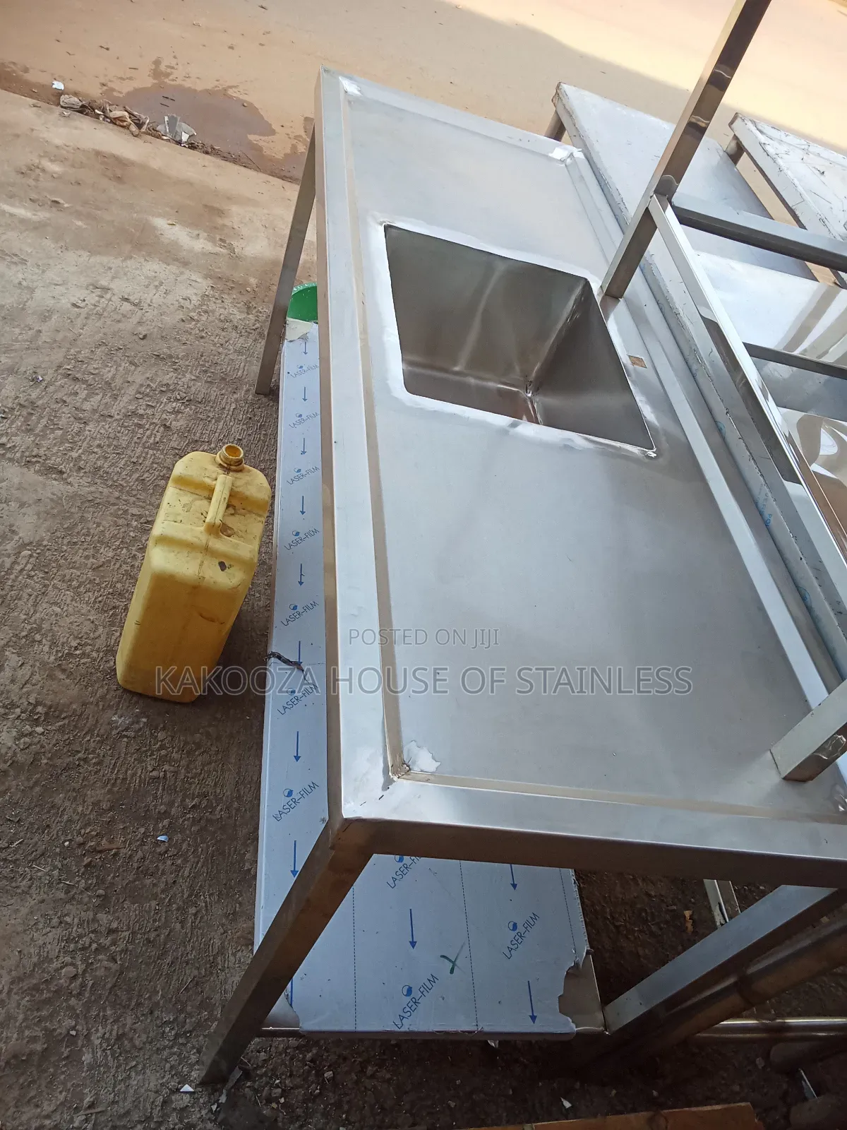 Commercial Stainless Sink Single