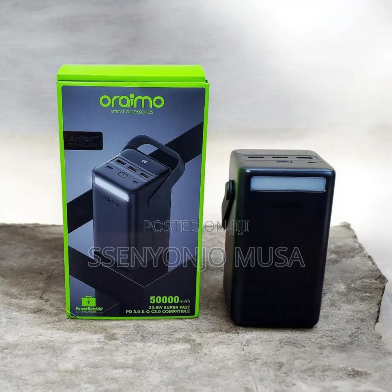 Oraimo Power Bank 50000mah Pd3.0 Qc3.0 Fast Charging .