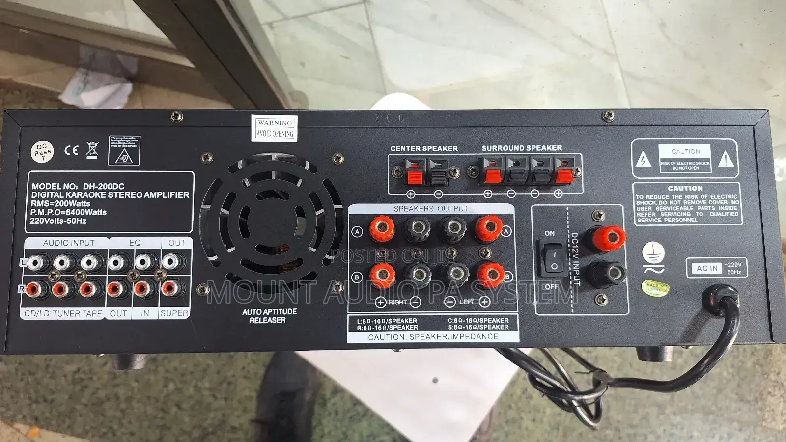 Daishu Amplifier Dh-200dc