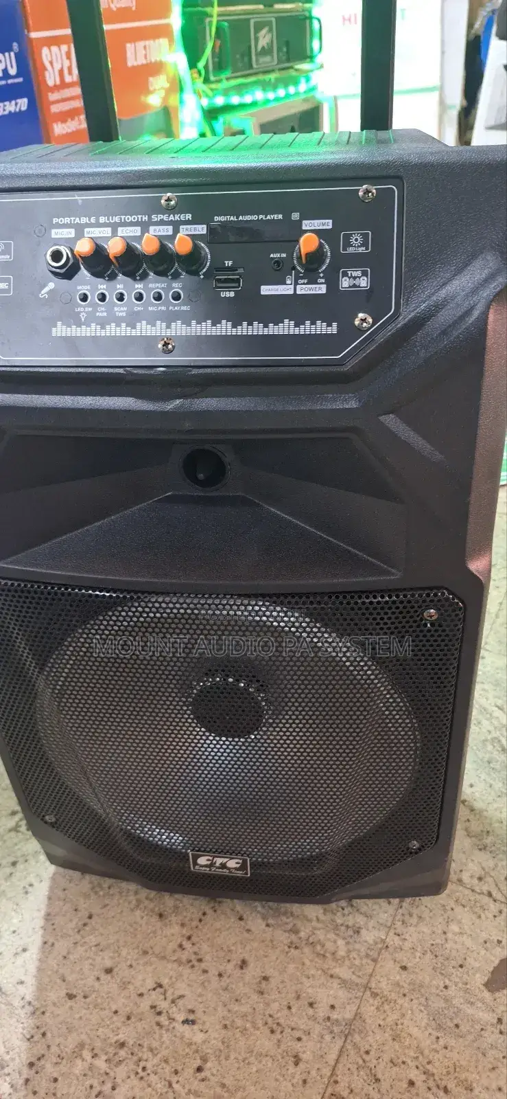 CTC Recheagable Ct-1210 Speaker