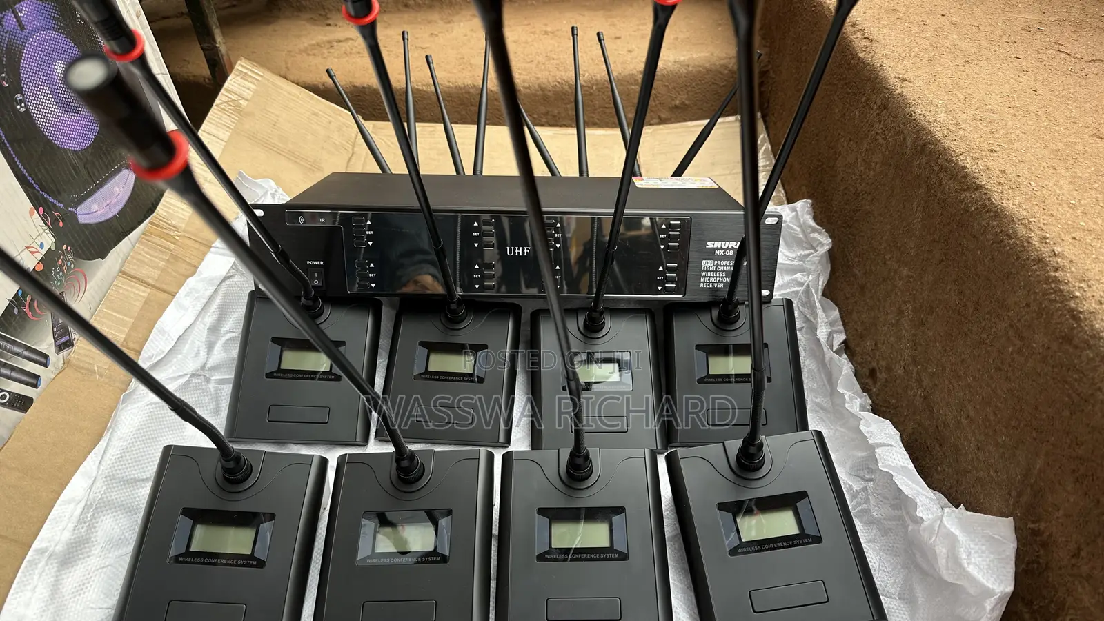Conference Wireless Microphone 8 in 1