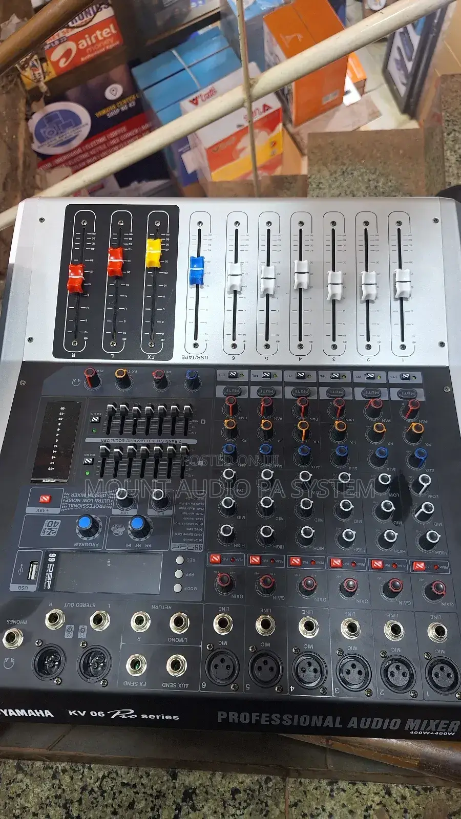 Yamaha Kv 06 Pro Series 6 Channel
