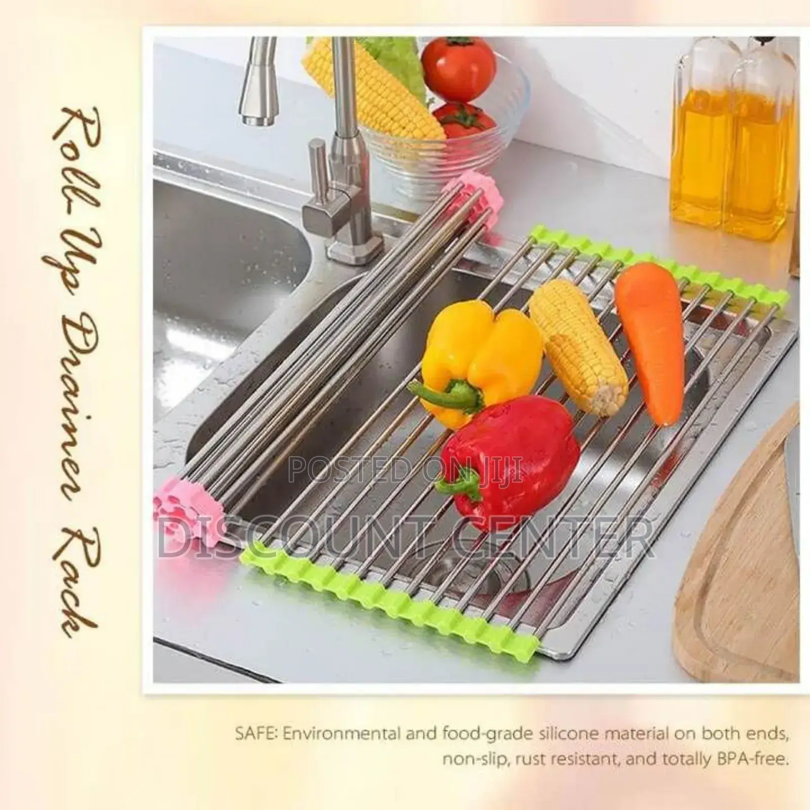 Magic Sink Rolling Drainer