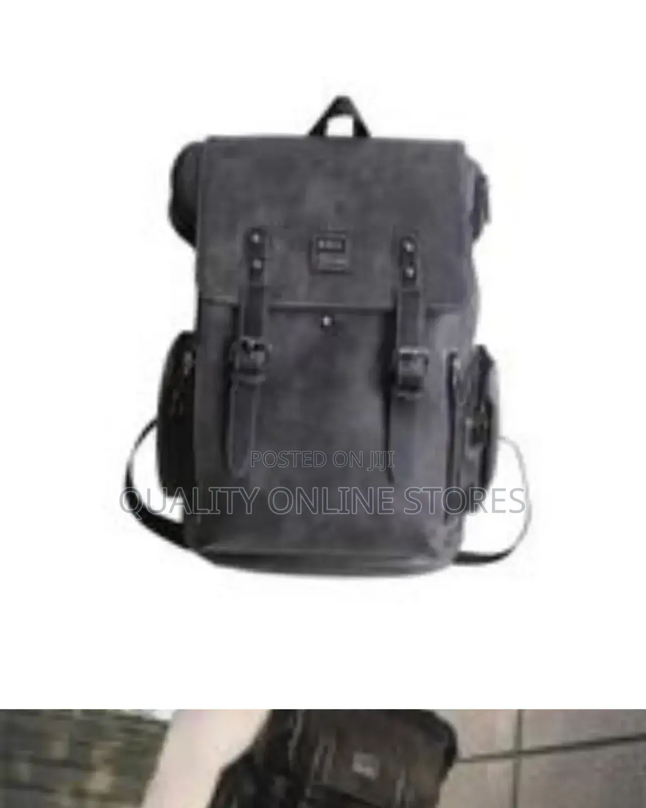 Vintage Backpack Soft Leather for Men, High-Quality Luxury