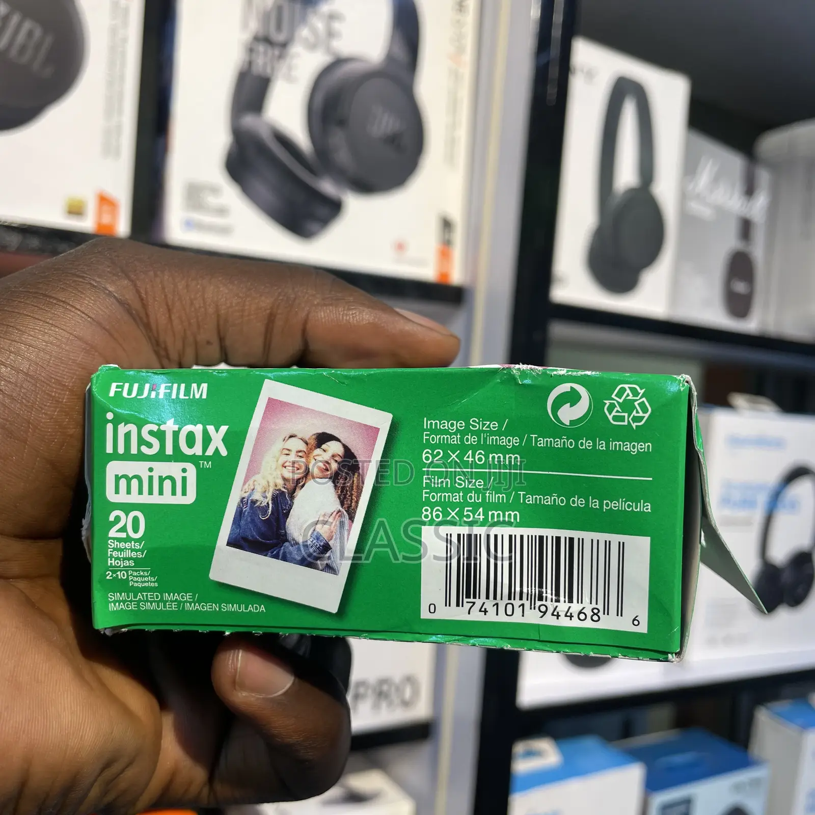 Instax Mini Instant Film (20 Sheets)