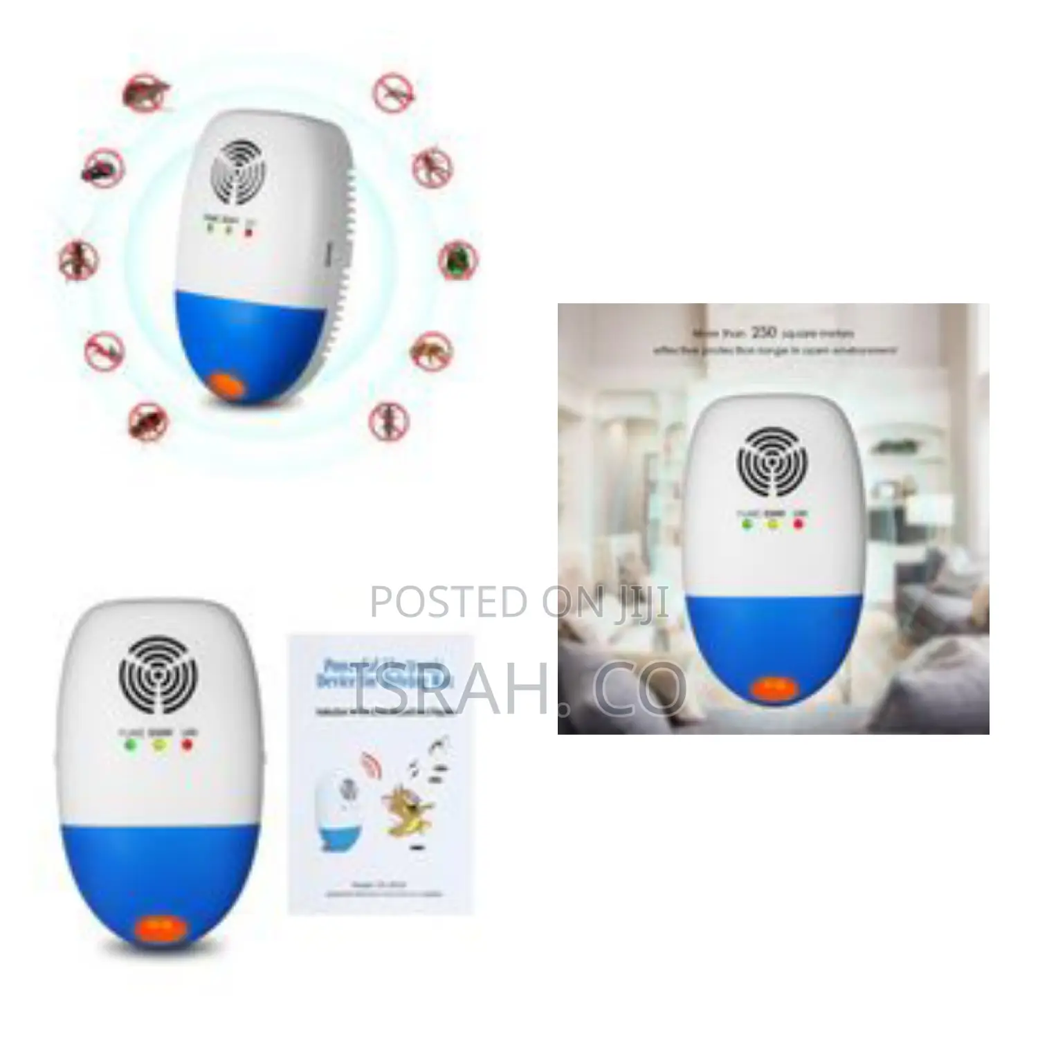 Ultrasonic Plug in Insect Mouse Repellent