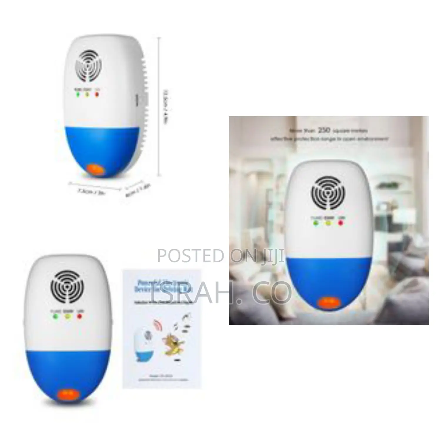 Ultrasonic Plug in Insect Mouse Repellent