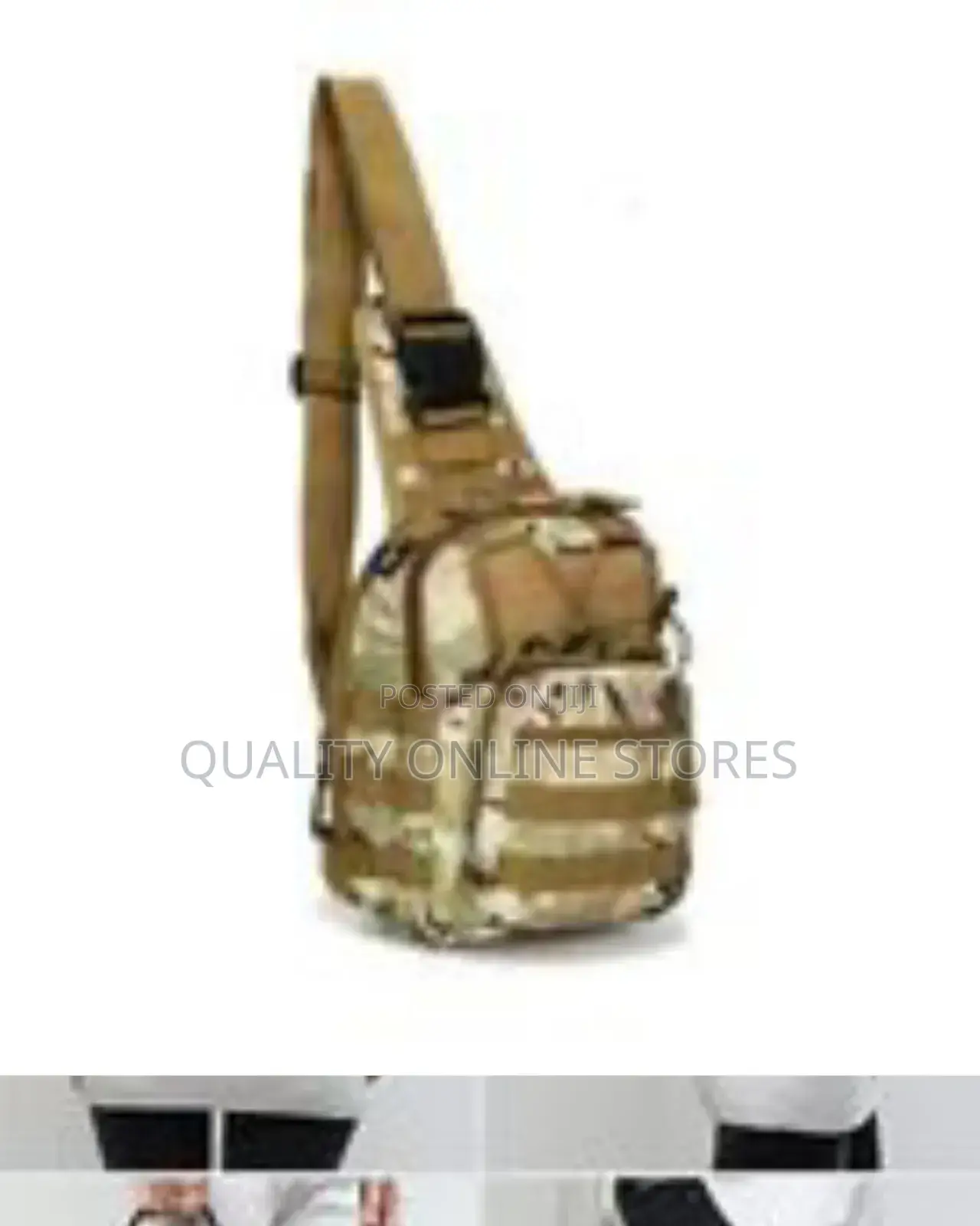 1 Piece of Tactical Shoulder Sling Bag Small Outdoor Chest Pack