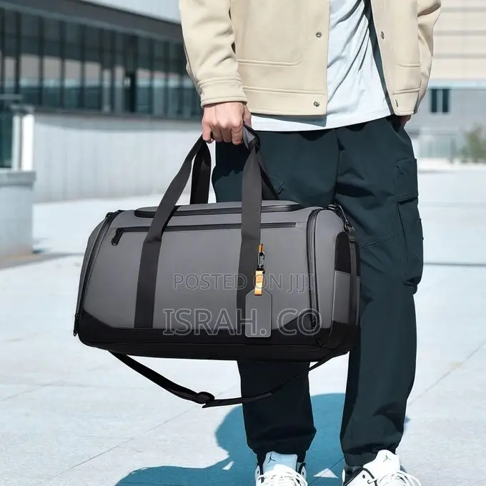 Men's Business Travel Bag Training Fitness Bag Dry Wet