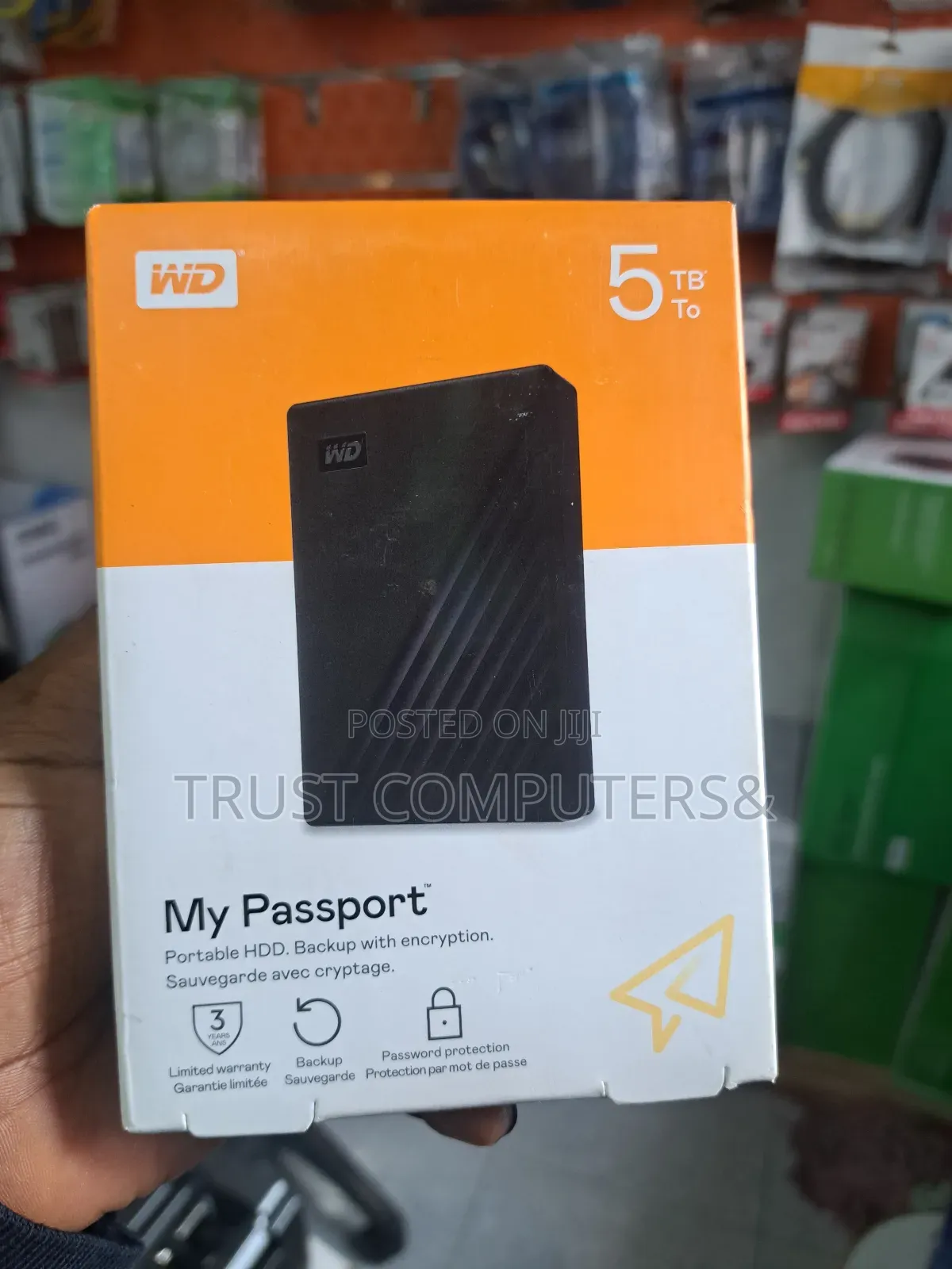 5tb HDD External WD (My Passport)