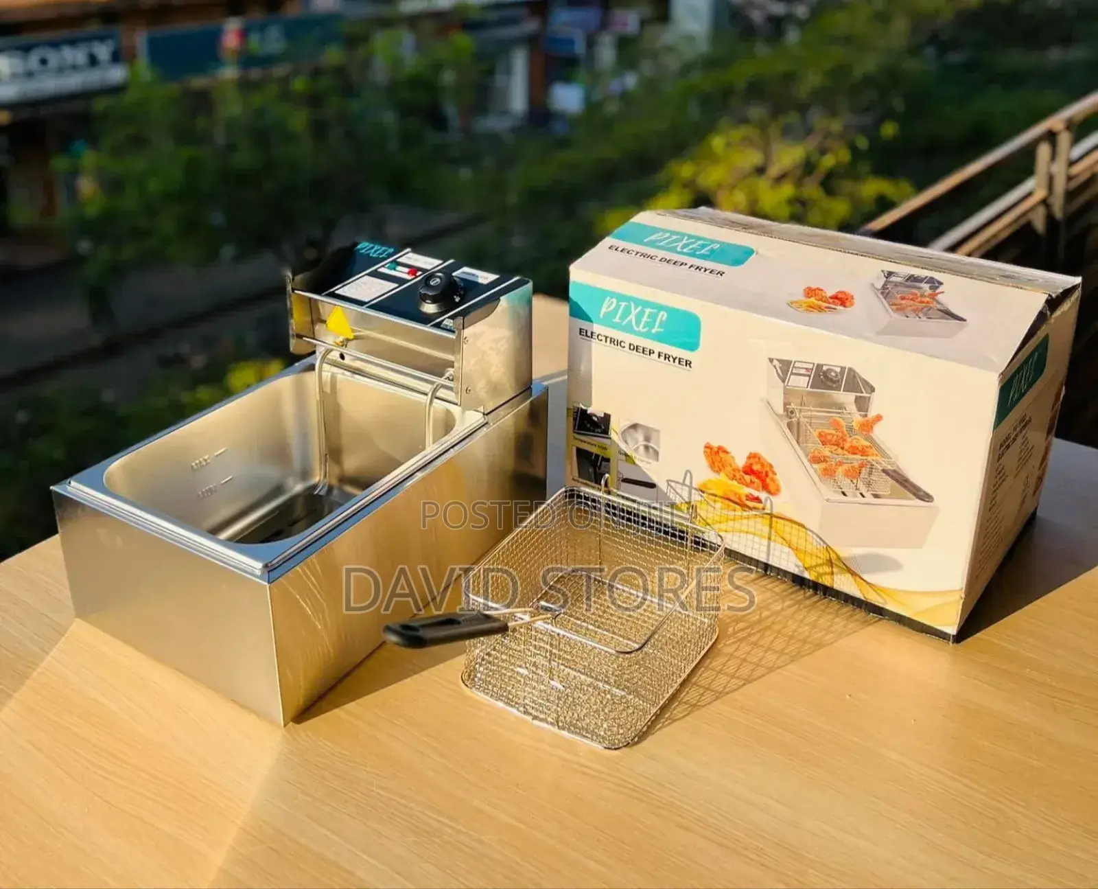 Pixel 6l Electric Deep Fryer