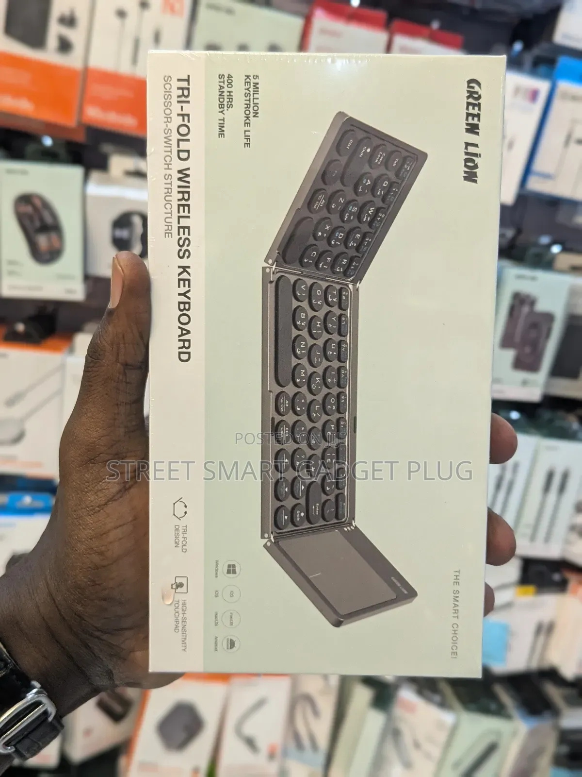Greenlion Tri -Fold Wireless Keyboard